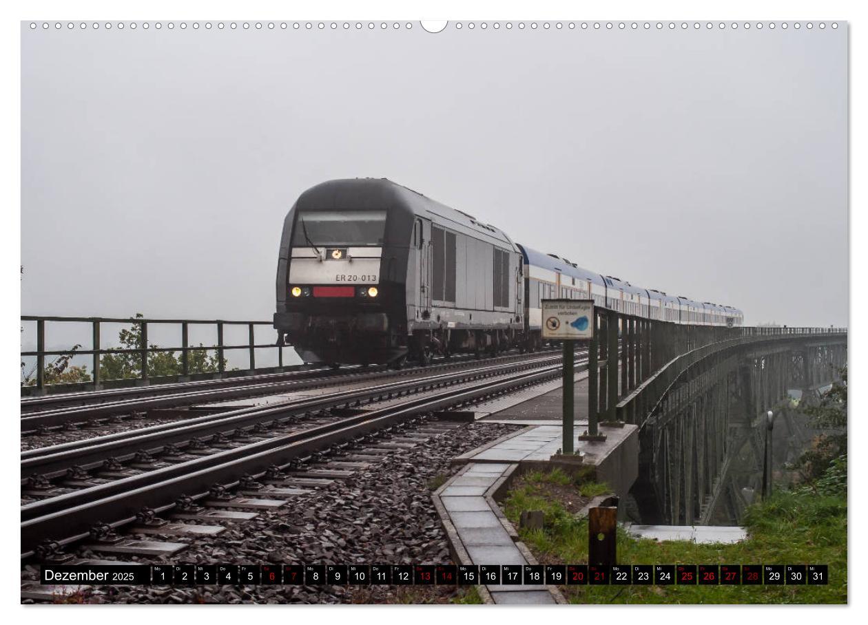 Bild: 9783435425570 | Norddeutsche Eisenbahnen (Wandkalender 2025 DIN A2 quer), CALVENDO...