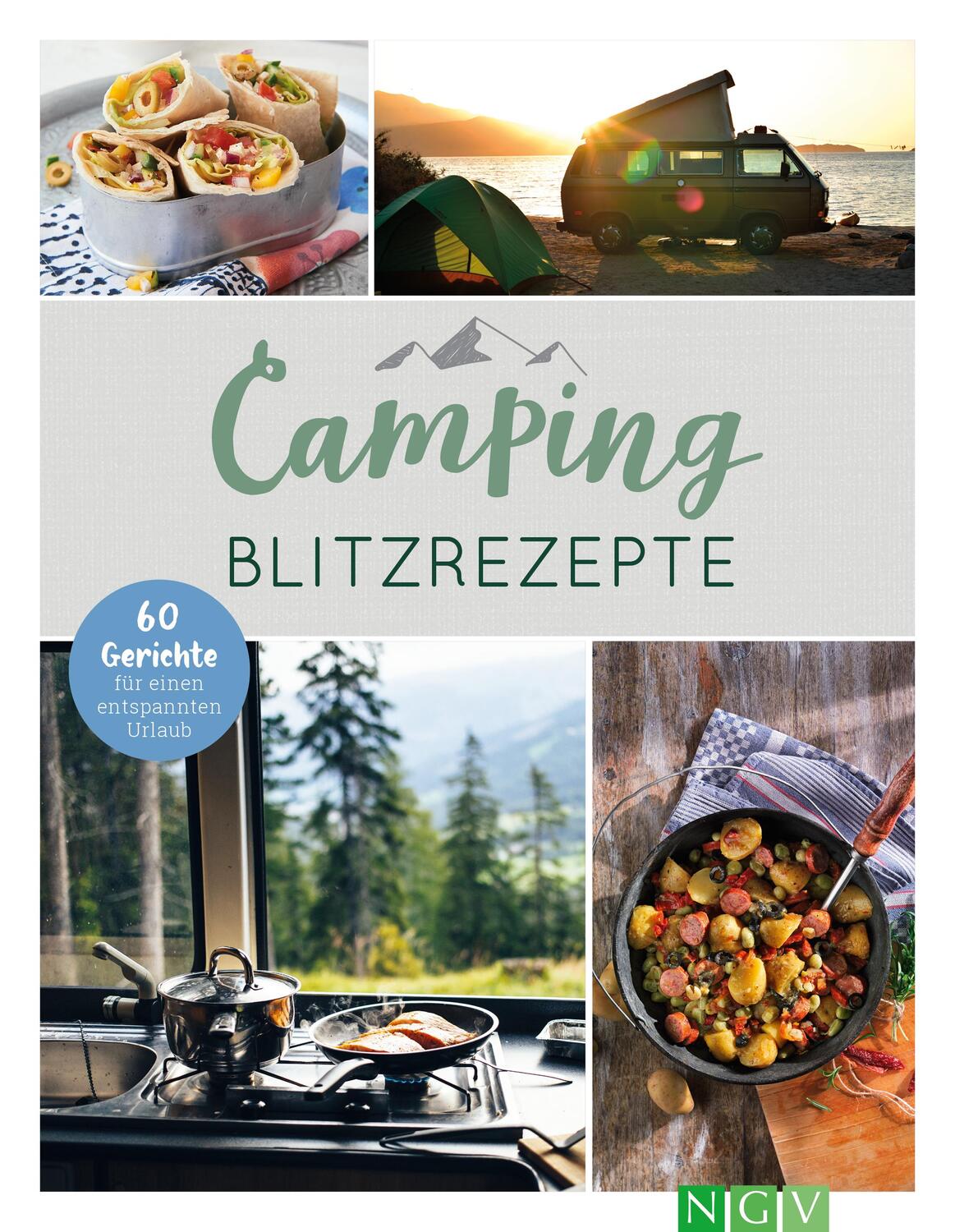 Cover: 9783625193272 | Camping-Blitzrezepte . 60 Gerichte für einen entspannten Urlaub | Buch