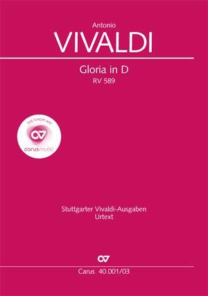 Cover: 9790007252298 | Gloria in D (revidierter Klavierauszug) | RV 589, 1713/1717 | Vivaldi