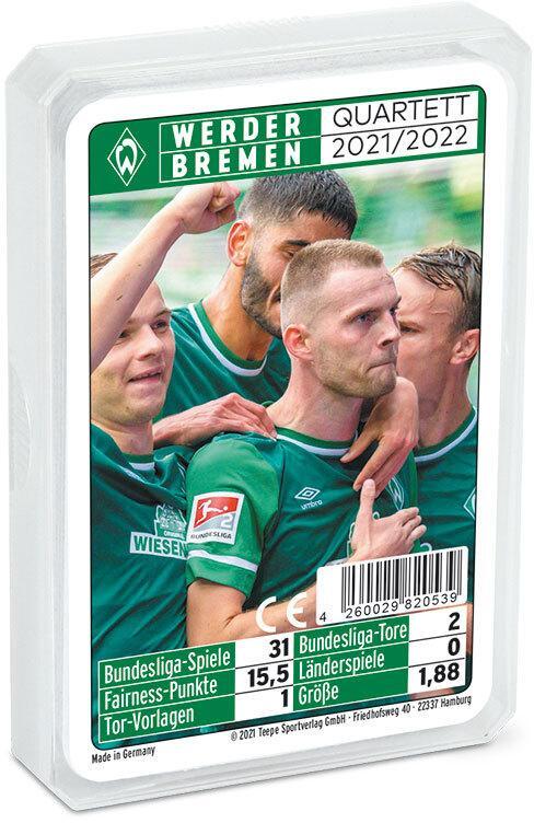 Cover: 4260029820539 | Werder Bremen Quartett (Saison 21/22) | Spiel | 22182468 | Deutsch