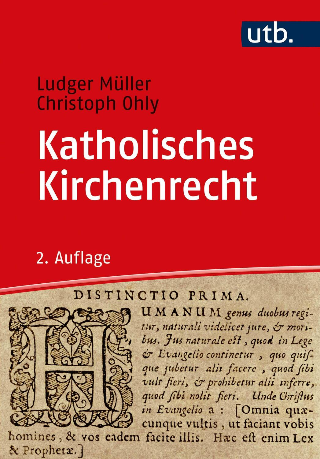 Cover: 9783825258573 | Katholisches Kirchenrecht | Ein Studienbuch | Ludger Müller (u. a.)