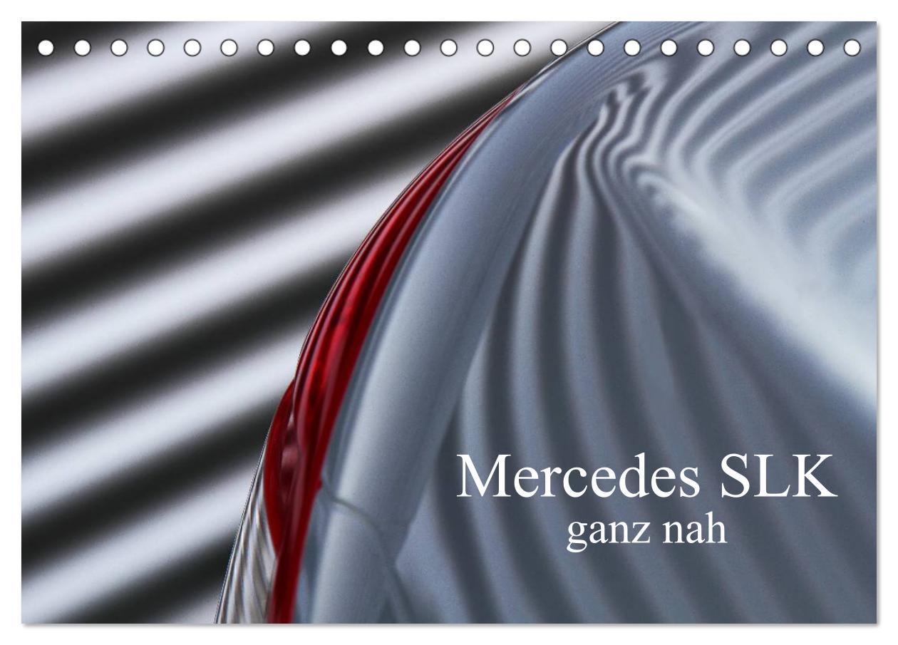 Cover: 9783435660384 | Mercedes SLK - ganz nah (Tischkalender 2025 DIN A5 quer), CALVENDO...