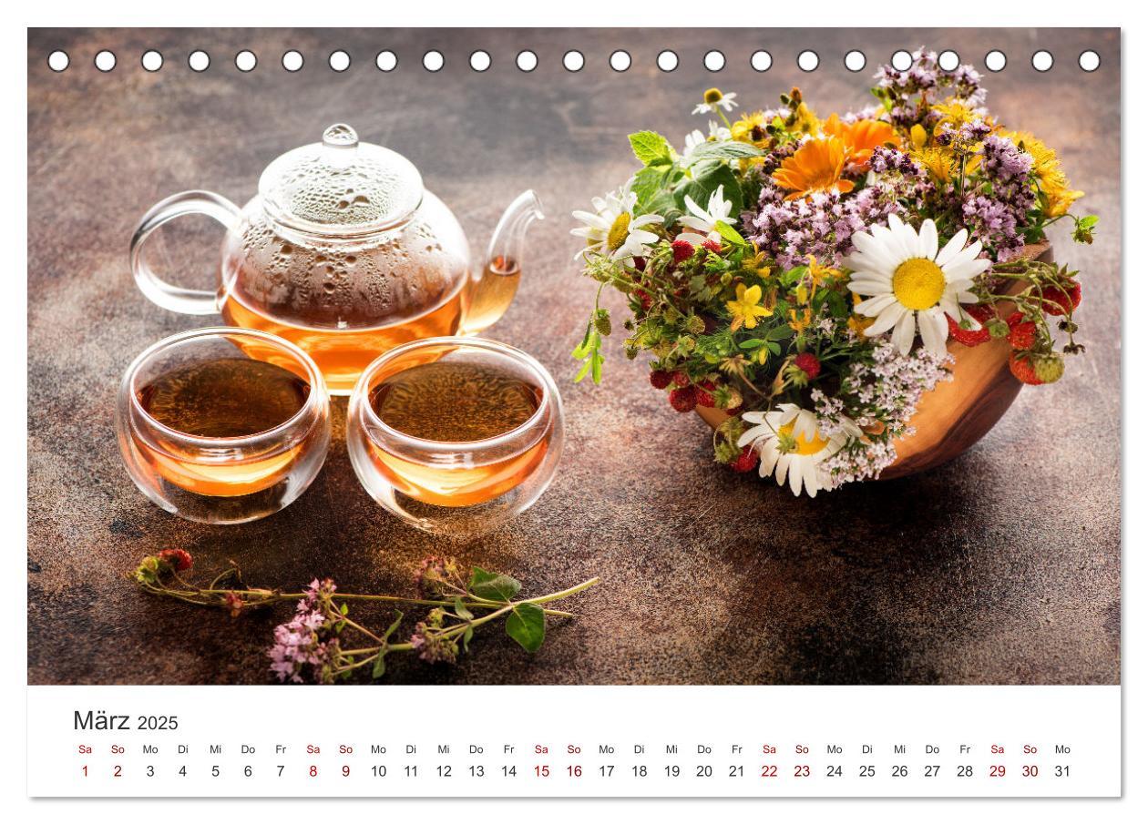 Bild: 9783383939464 | It's Tea Time (Tischkalender 2025 DIN A5 quer), CALVENDO...