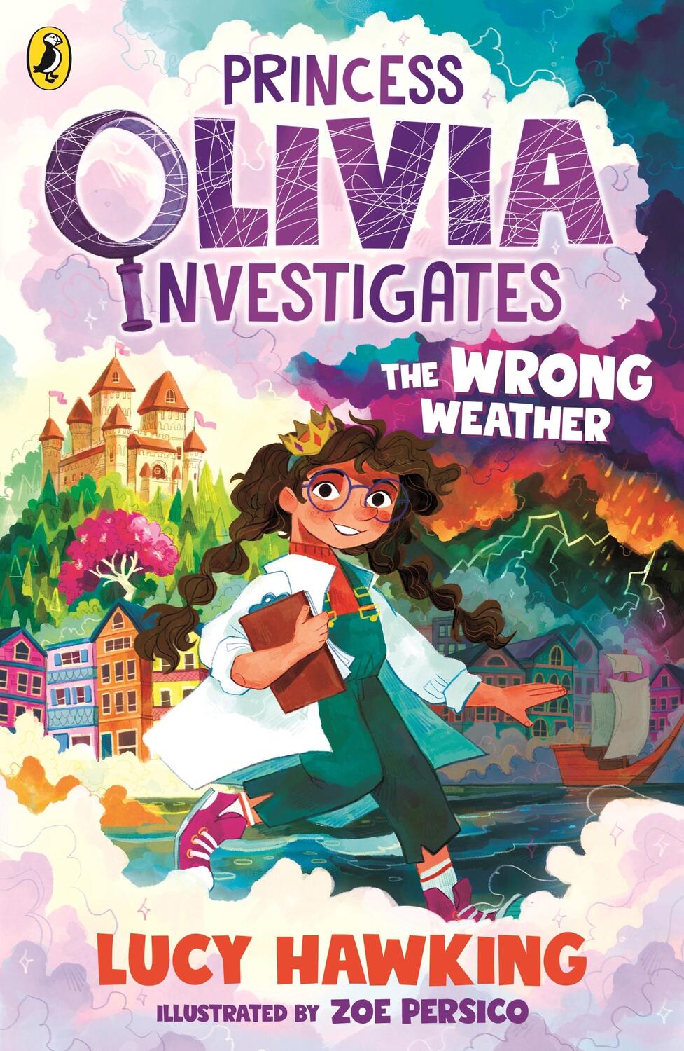 Cover: 9780241485125 | Princess Olivia Investigates 01: The Wrong Weather | Lucy Hawking