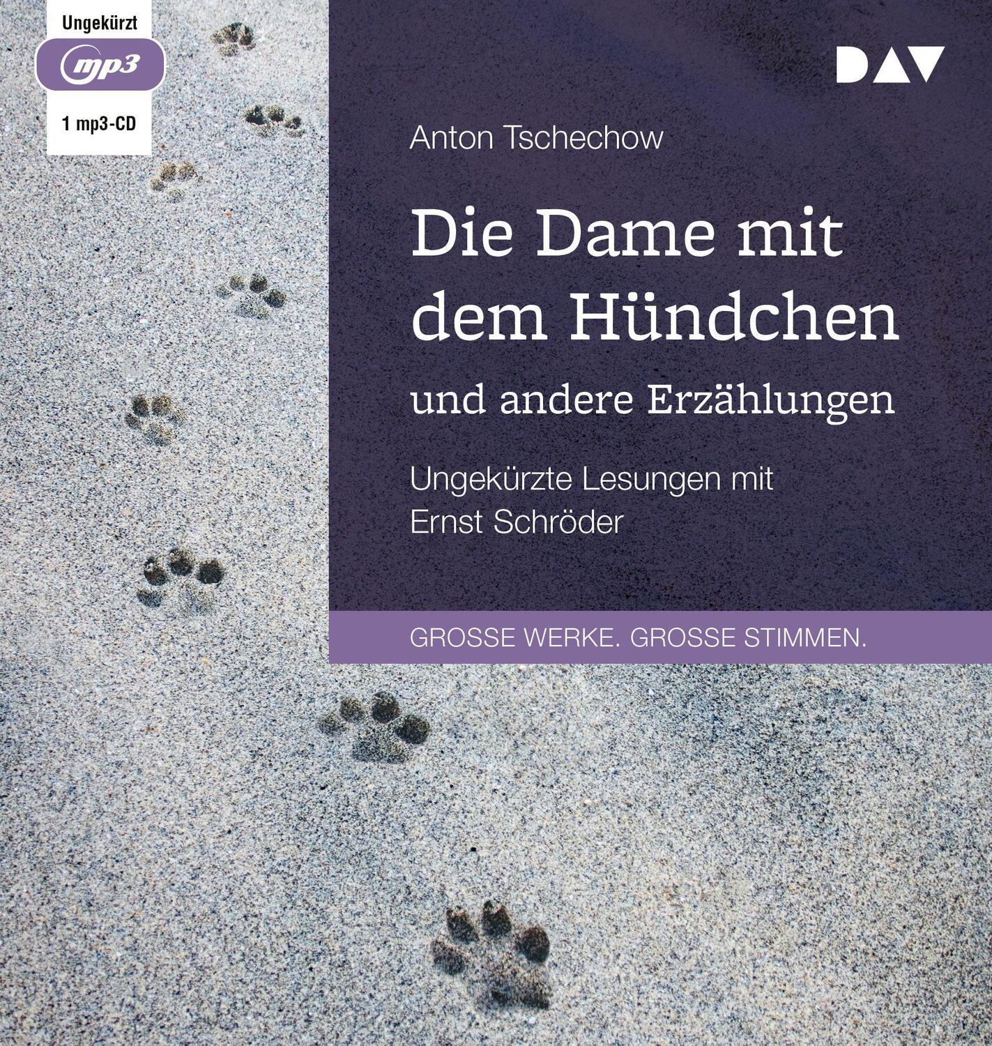 Cover: 9783742427656 | Die Dame mit dem Hündchen und andere Erzählungen | Anton Tschechow