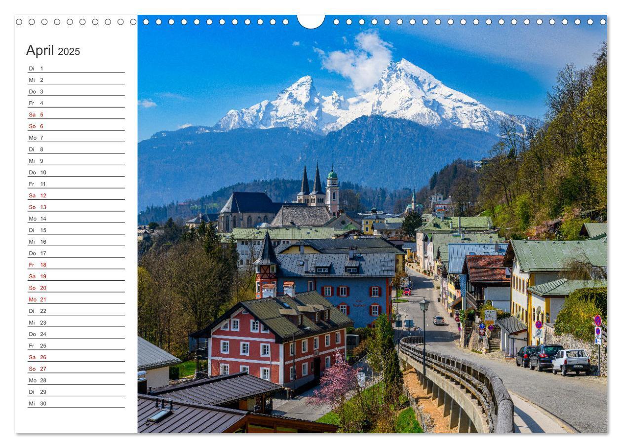 Bild: 9783383987120 | Berchtesgadener Land im Wechsel der Jahreszeiten (Wandkalender 2025...