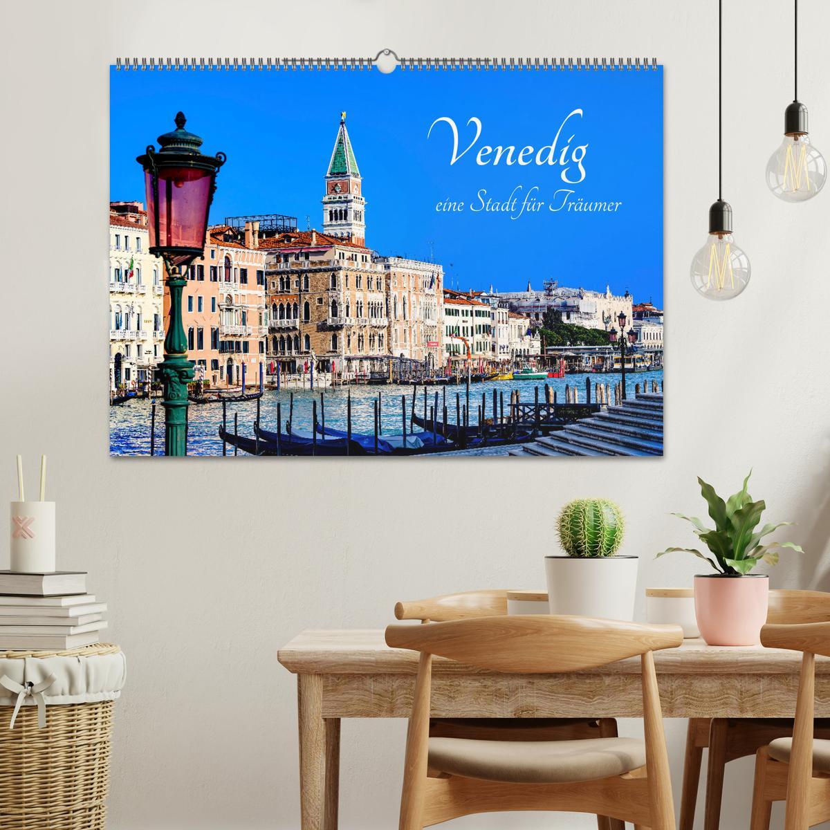 Bild: 9783383834165 | Venedig - eine Stadt für Träumer (Wandkalender 2025 DIN A2 quer),...