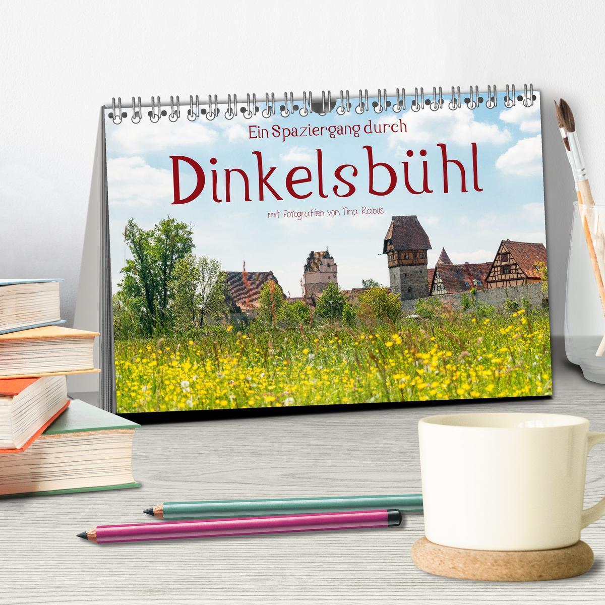 Bild: 9783435068609 | Ein Spaziergang durch Dinkelsbühl (Tischkalender 2025 DIN A5 quer),...