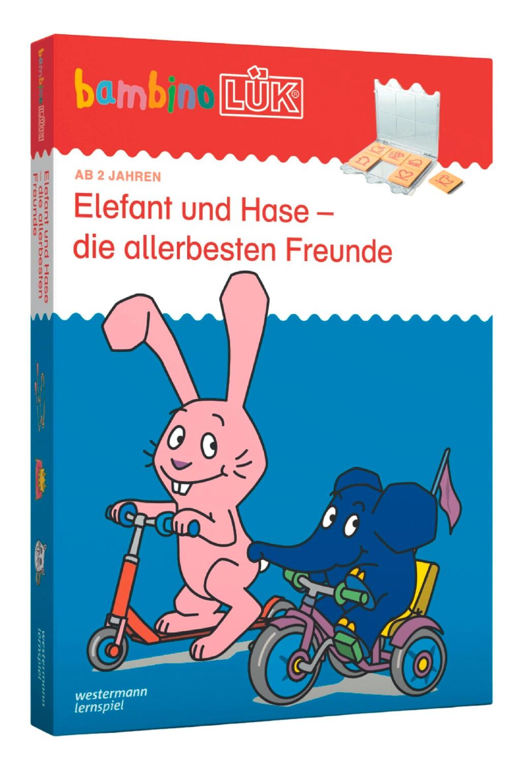 Cover: 9783837776607 | bambinoLÜK-Set. Elefant und Hase - die allerbesten Freunde | Broschüre