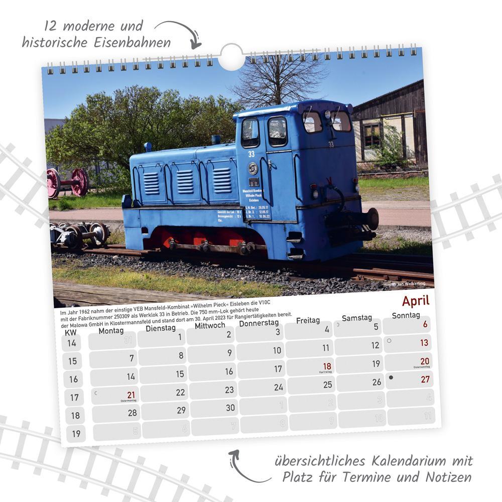 Bild: 9783988022608 | Trötsch Technikkalender DDR-Eisenbahnen 2025 | KG | Kalender | 24 S.