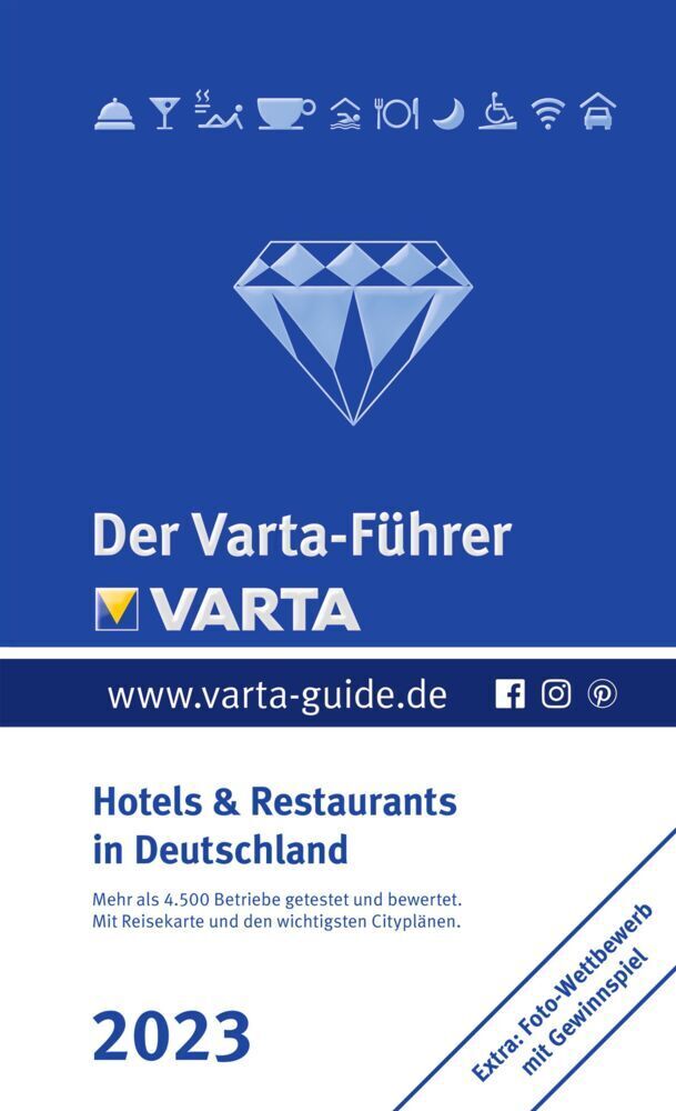 Cover: 9783575016621 | Der Varta-Führer 2023 Hotels &amp; Restaurants in Deutschland | Buch