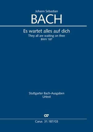 Cover: 9790007182946 | Es wartet alles auf dich (Klavierauszug) | Johann Sebastian Bach