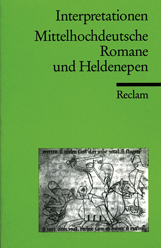 Cover: 9783150089149 | Mittelhochdeutsche Romane und Heldenepen | Horst Brunner | Taschenbuch