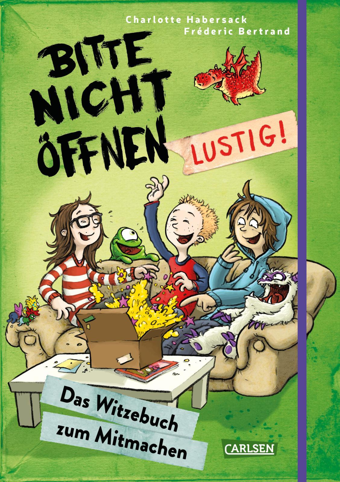 Cover: 9783551254450 | Bitte nicht öffnen: Lustig! | Das Witzebuch zum Mitmachen | Buch