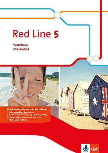 Cover: 9783125487857 | Red Line 5. Workbook mit Audios Klasse 9 | Bundle | Audio-CD | Deutsch