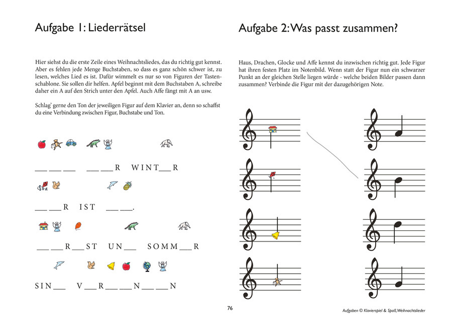 Bild: 9788799566785 | Klavierspiel &amp; Spaß - Weihnachtslieder zum Klavierspielen lernen