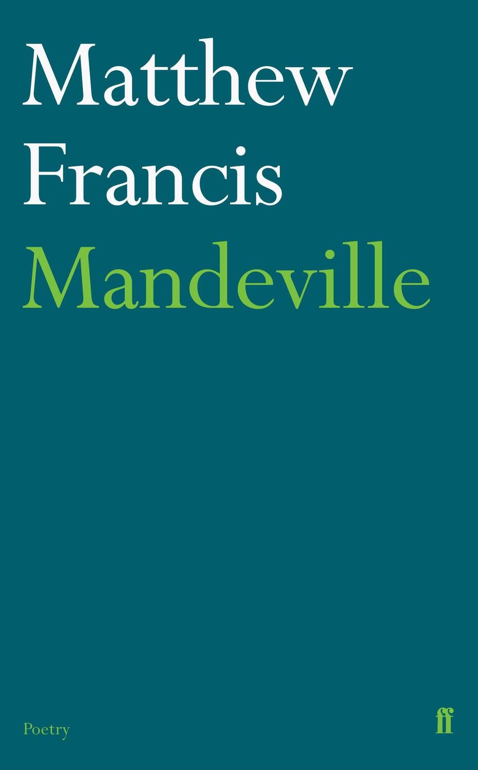 Cover: 9780571239276 | Mandeville | Matthew Francis | Taschenbuch | Kartoniert / Broschiert