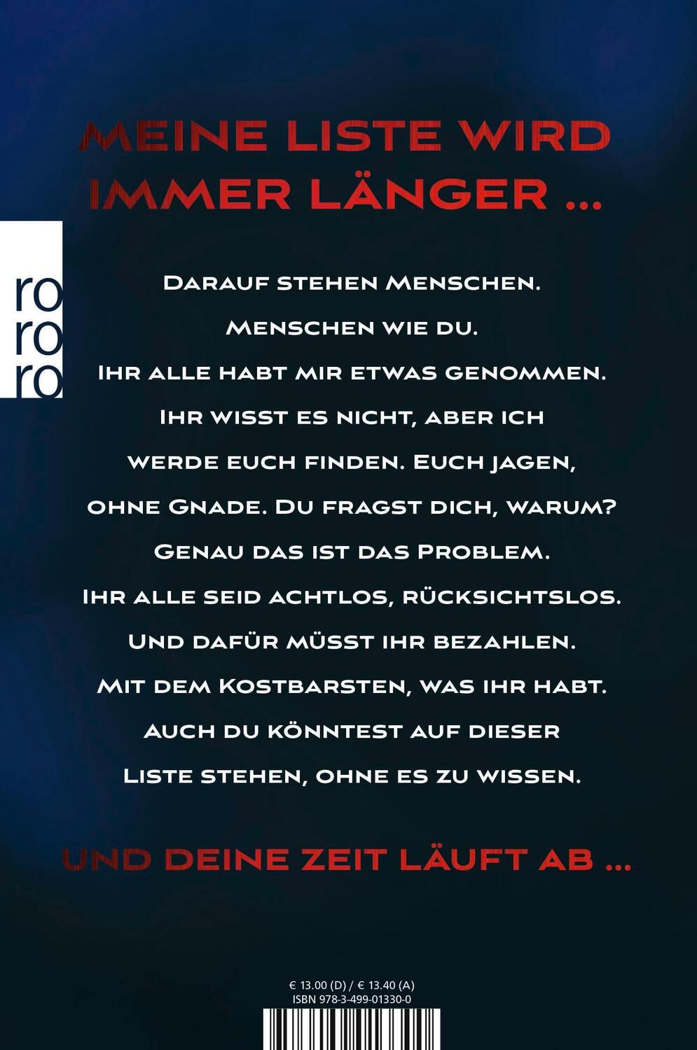 Rückseite: 9783499013300 | Hast du Zeit? | Andreas Winkelmann | Taschenbuch | 416 S. | Deutsch