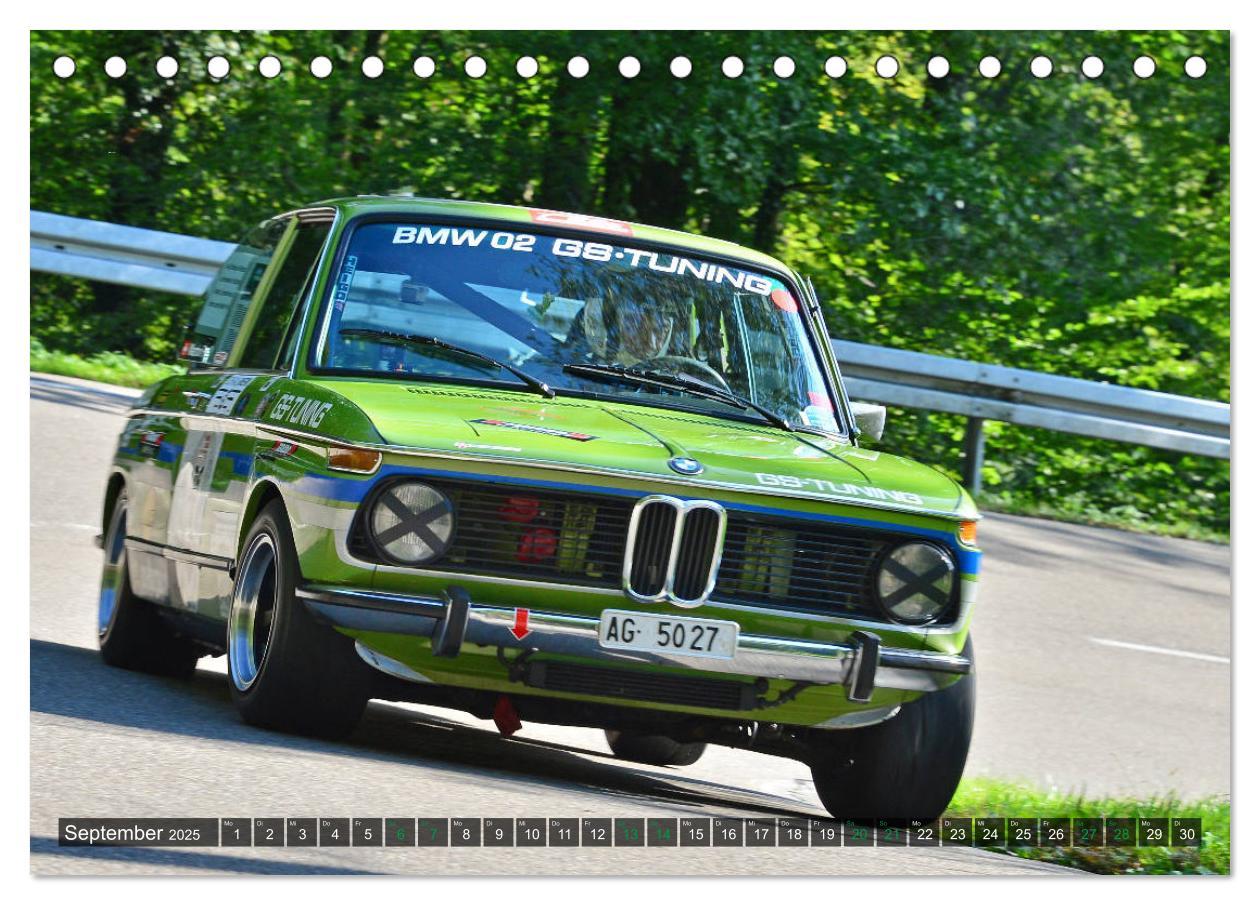 Bild: 9783435184934 | OLDTIMER BERGRENNEN - BMW Fahrzeuge (Tischkalender 2025 DIN A5...