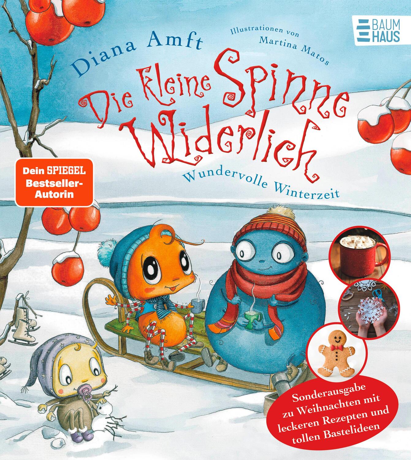 Cover: 9783833907968 | Die kleine Spinne Widerlich - Wundervolle Winterzeit -...
