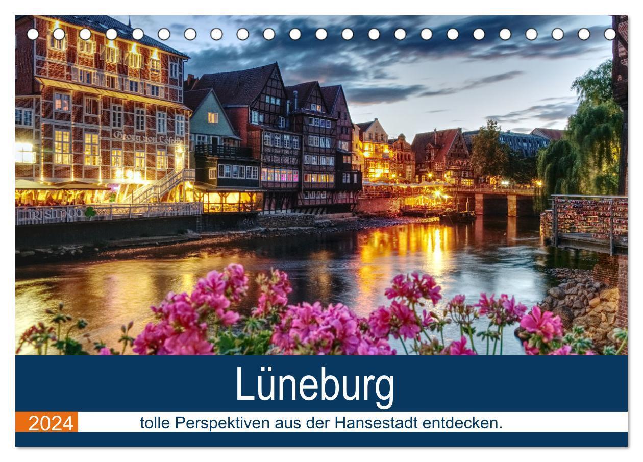 Cover: 9783675625457 | Lüneburg (Tischkalender 2024 DIN A5 quer), CALVENDO Monatskalender