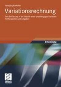 Cover: 9783834809650 | Variationsrechnung | Hansjörg Kielhöfer | Taschenbuch | Paperback