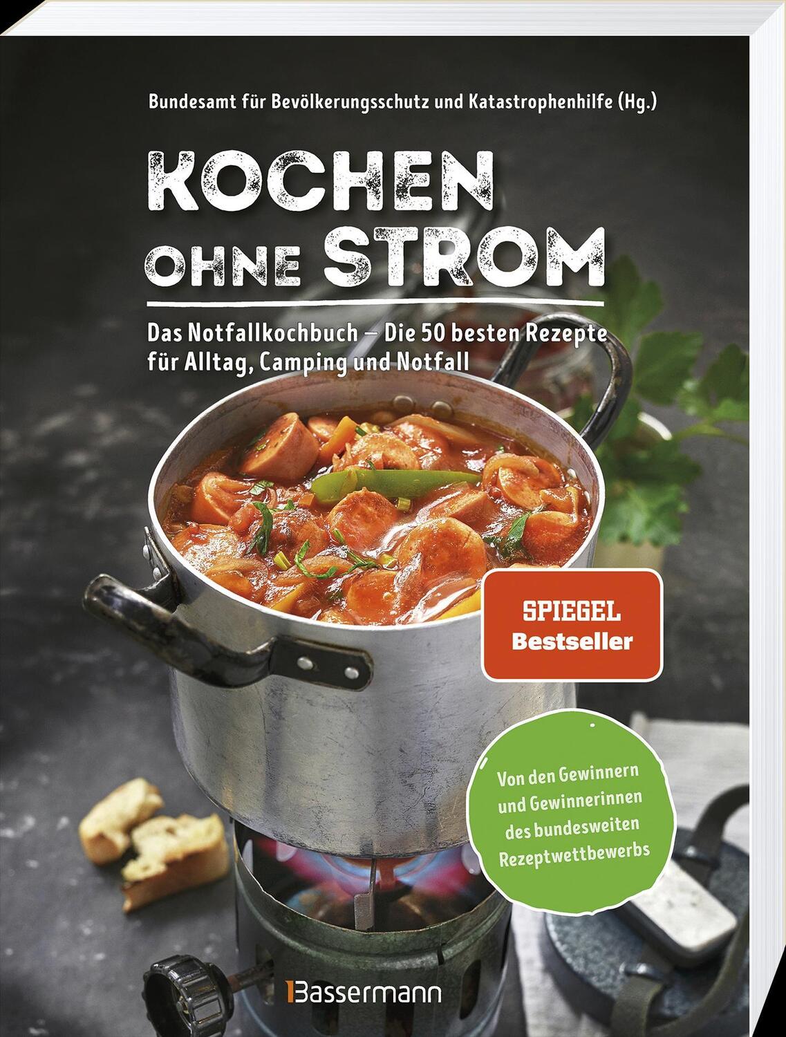 Bild: 9783809445159 | Kochen ohne Strom - Das Notfallkochbuch - Die 50 besten Rezepte für...