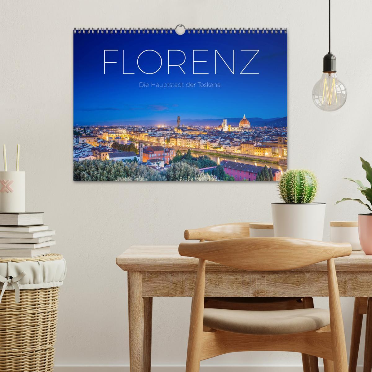 Bild: 9783383917240 | Florenz - Die Hauptstadt der Toskana. (Wandkalender 2025 DIN A3...