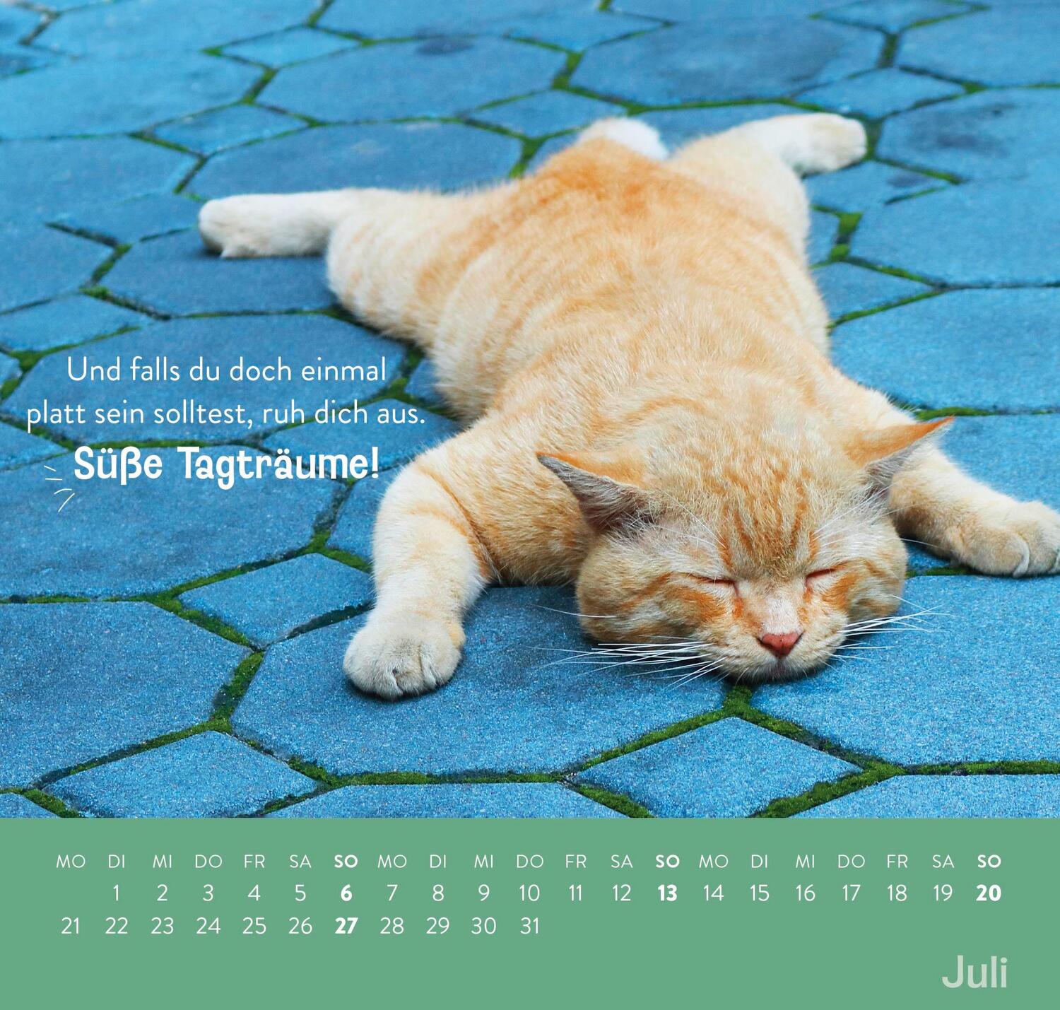 Bild: 4036442011898 | Wandkalender 2025: Einfach mal abhängen | Groh Verlag | Kalender