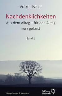 Cover: 9783826088766 | Nachdenklichkeiten | Volker Faust | Taschenbuch | 154 S. | Deutsch