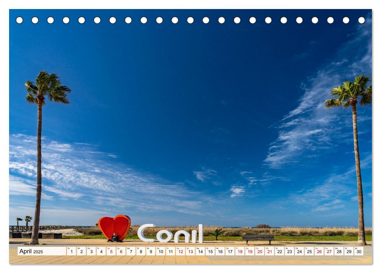 Bild: 9783383974939 | Andalusien - Conil de la Frontera (Tischkalender 2025 DIN A5 quer),...