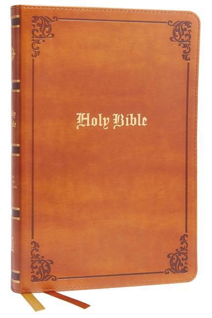 Cover: 9780785241928 | KJV, Thinline Bible, Large Print, Vintage Series, Leathersoft, Tan,...
