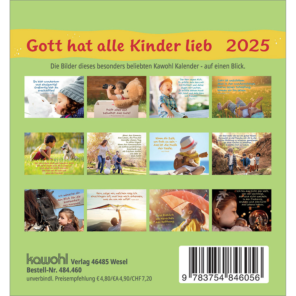 Bild: 9783754846056 | Gott hat alle Kinder lieb 2025 | Kalender | 14 S. | Deutsch | 2025