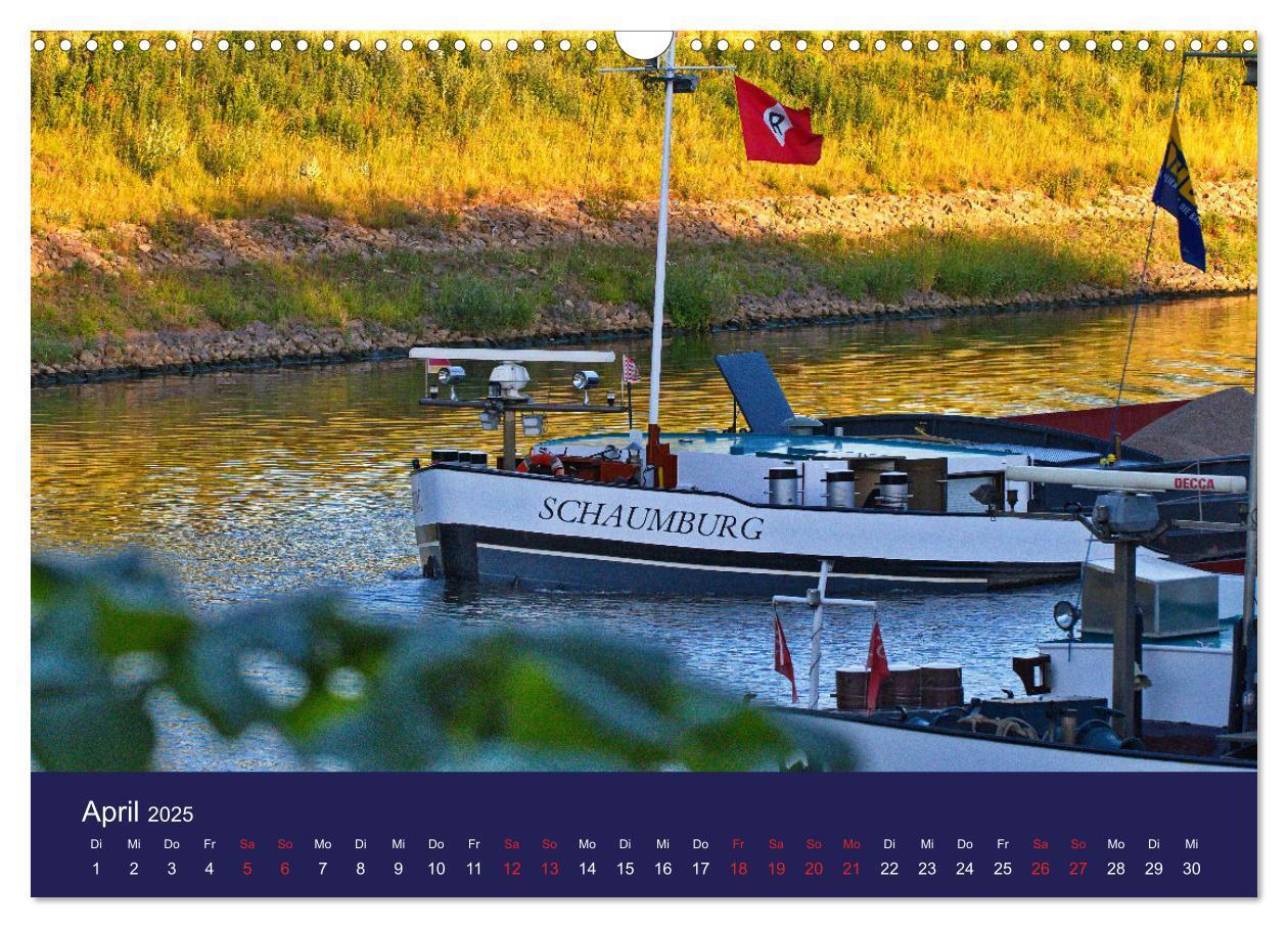 Bild: 9783457160541 | Binnenschiffe im Norden (Wandkalender 2025 DIN A3 quer), CALVENDO...