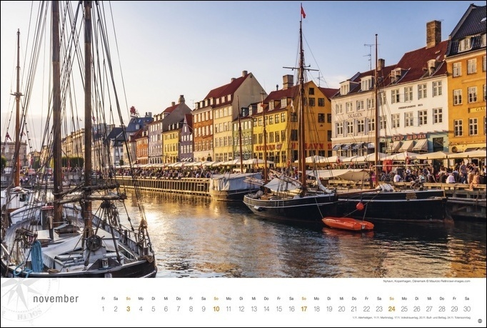 Bild: 9783756400935 | Skandinavien Globetrotter Kalender 2024. Stille Wasser, rote...
