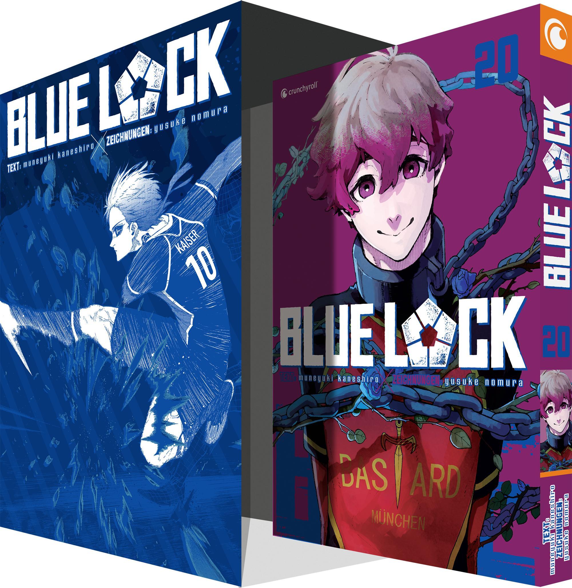 Cover: 9782889516247 | Blue Lock - Band 20 mit Sammelschuber | Yusuke Nomura | Taschenbuch