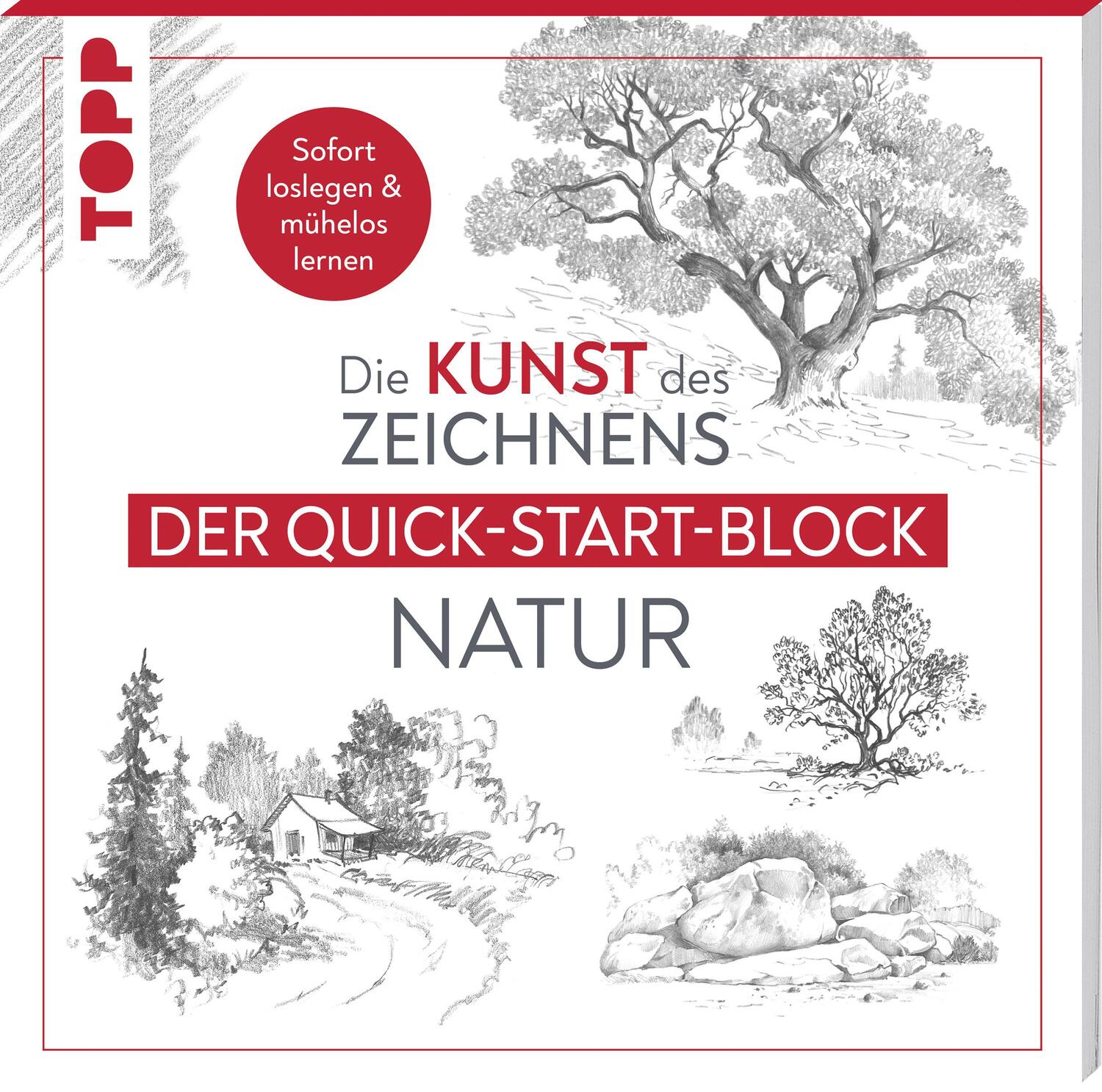 Cover: 9783735880352 | Die Kunst des Zeichnens Natur. Der Quick-Start-Block | Frechverlag