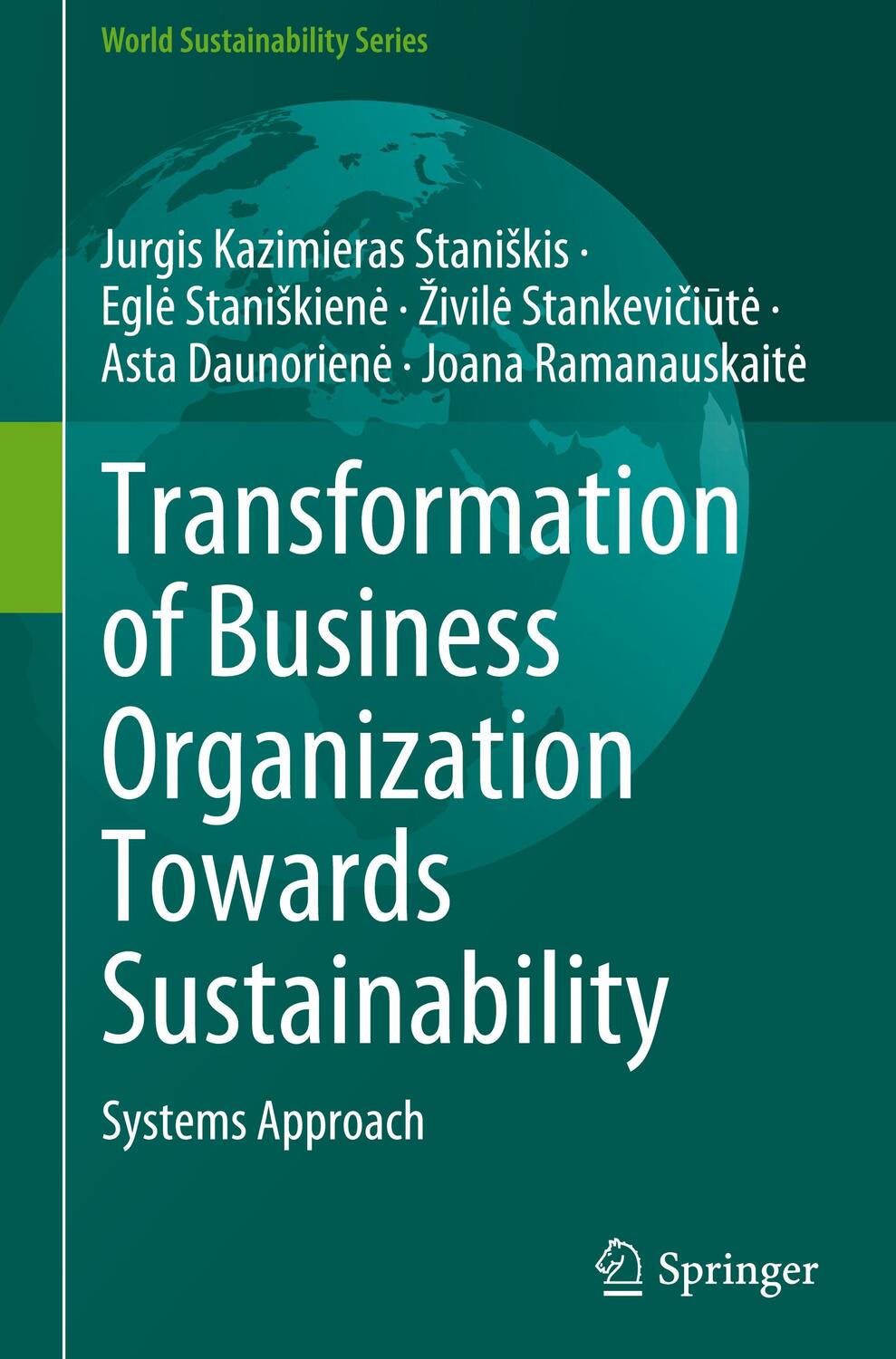 Cover: 9783030932978 | Transformation of Business Organization Towards Sustainability | Buch