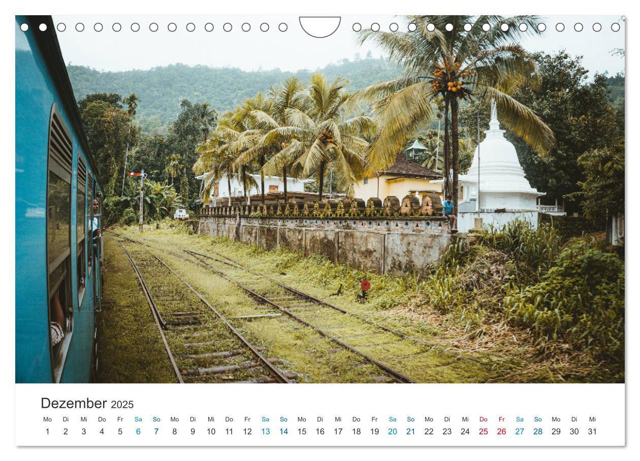 Bild: 9783435150786 | Traumziel Sri Lanka (Wandkalender 2025 DIN A4 quer), CALVENDO...