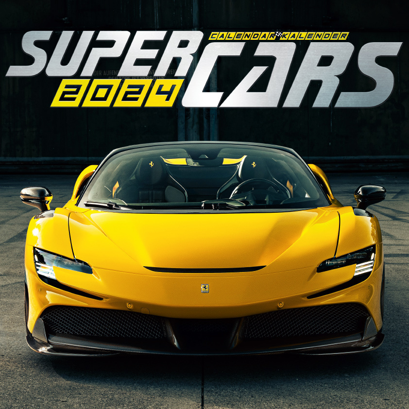 Cover: 9781960825551 | Super Cars 2024 | Kalender | 14 S. | Deutsch | 2024