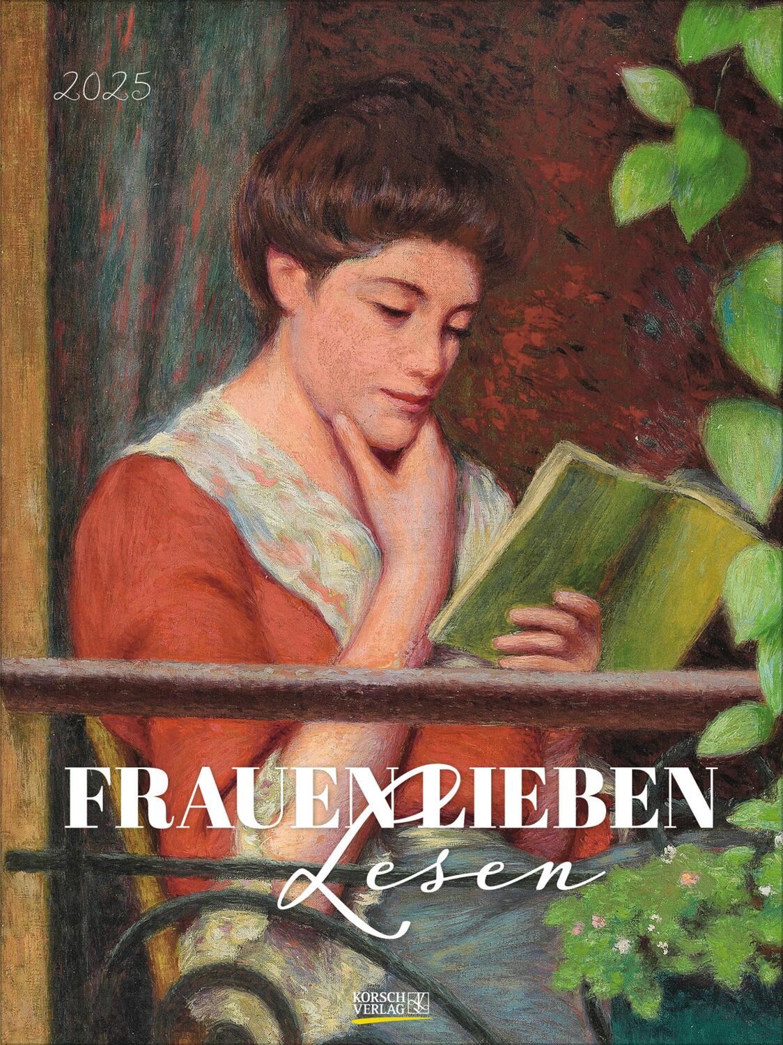 Cover: 9783731879695 | Frauen lieben Lesen 2025 | Verlag Korsch | Kalender | Spiralbindung