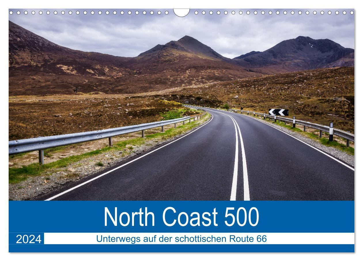 Cover: 9783383063084 | North Coast 500 - Schottlands Traumstraße (Wandkalender 2024 DIN A3...
