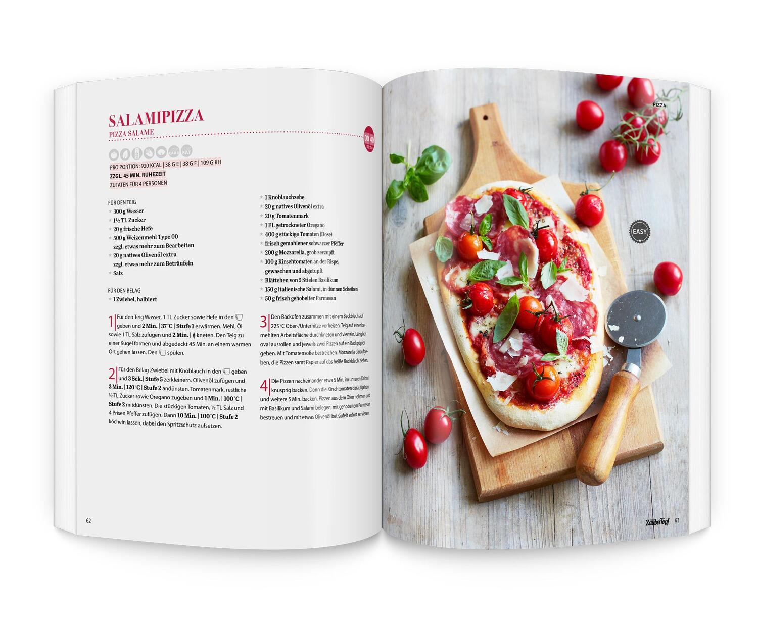 Bild: 9783964172525 | Italien mixt! | Pizza, Pasta &amp; mehr für Thermomix® | ZauberTopf | Buch