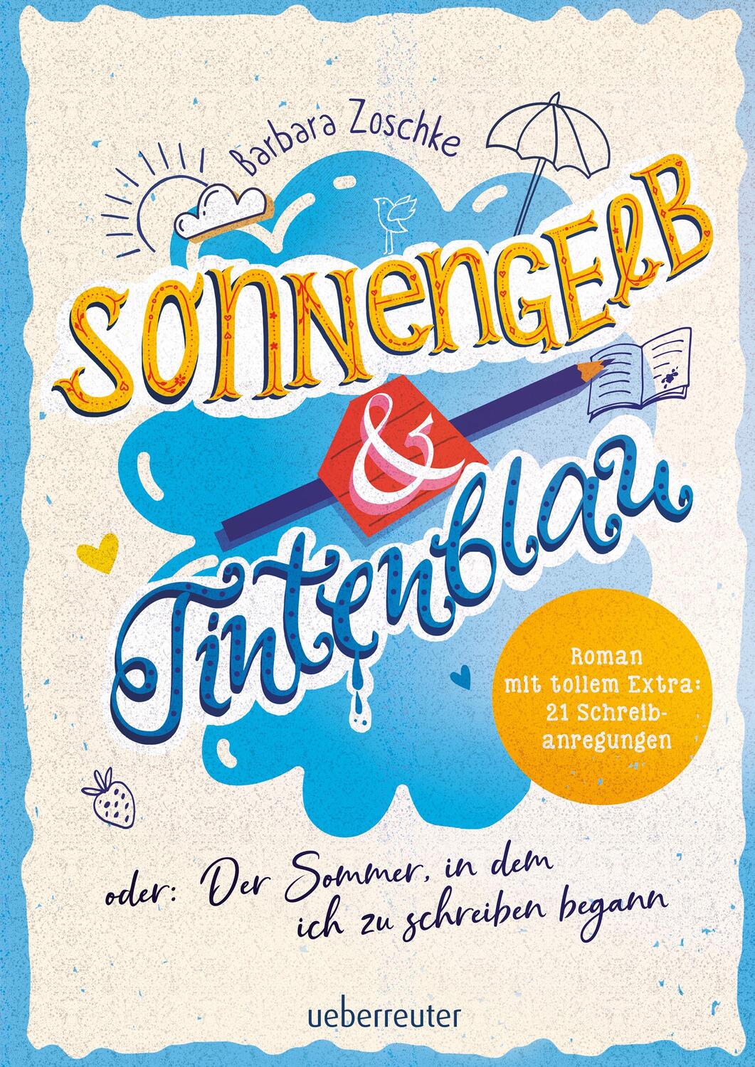 Cover: 9783764151966 | Sonnengelb &amp; Tintenblau oder: Der Sommer, in dem ich zu schreiben...
