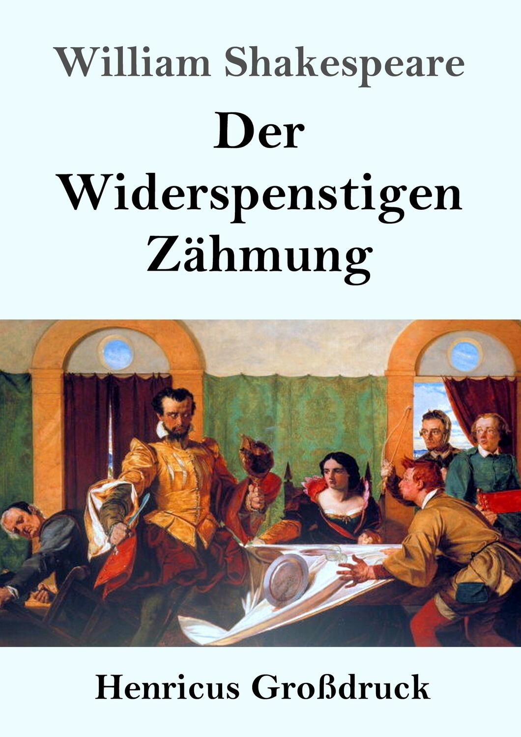 Cover: 9783847835059 | Der Widerspenstigen Zähmung (Großdruck) | William Shakespeare | Buch