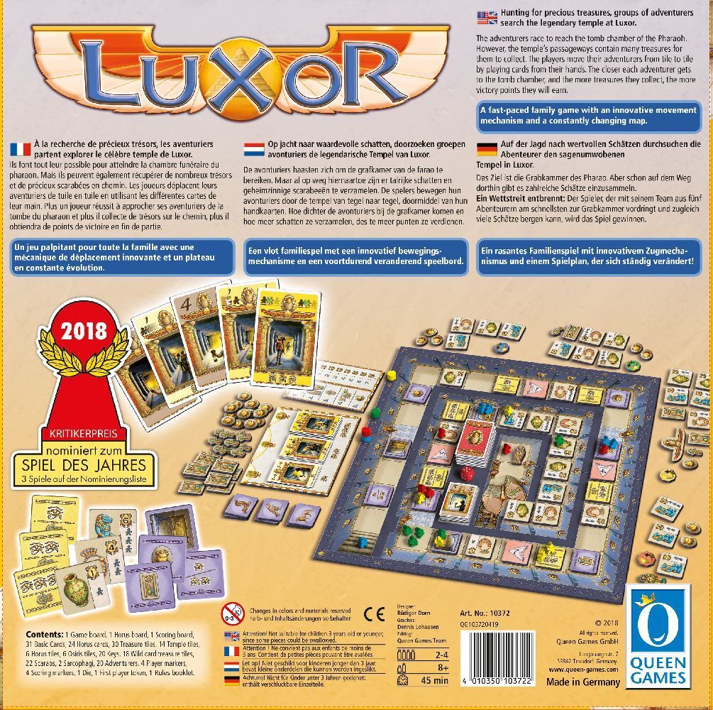 Bild: 4010350103722 | Luxor | Rüdiger Dorn | Spiel | In Spielebox | 103722 | Deutsch | 2023