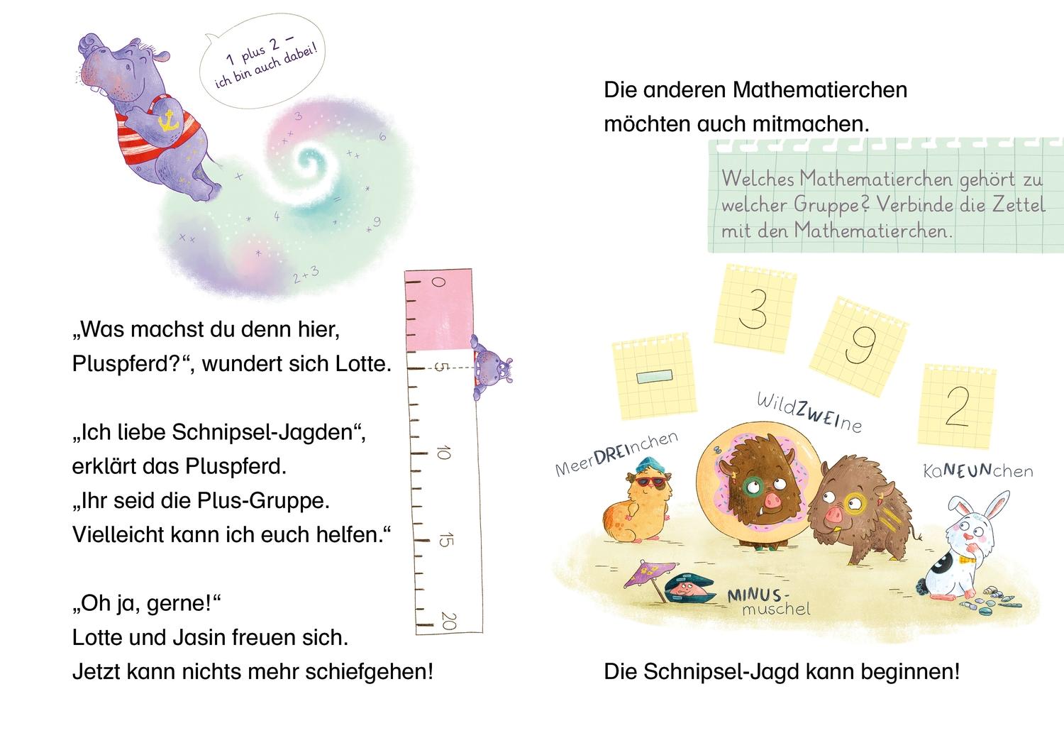 Bild: 9783751203432 | Die Mathematierchen. Pluspferd, ahoi! | Wort + Zahl = genial! Level 1