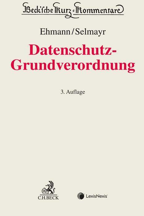 Cover: 9783406797774 | DS-GVO | Datenschutz-Grundverordnung | Eugen Ehmann (u. a.) | Buch