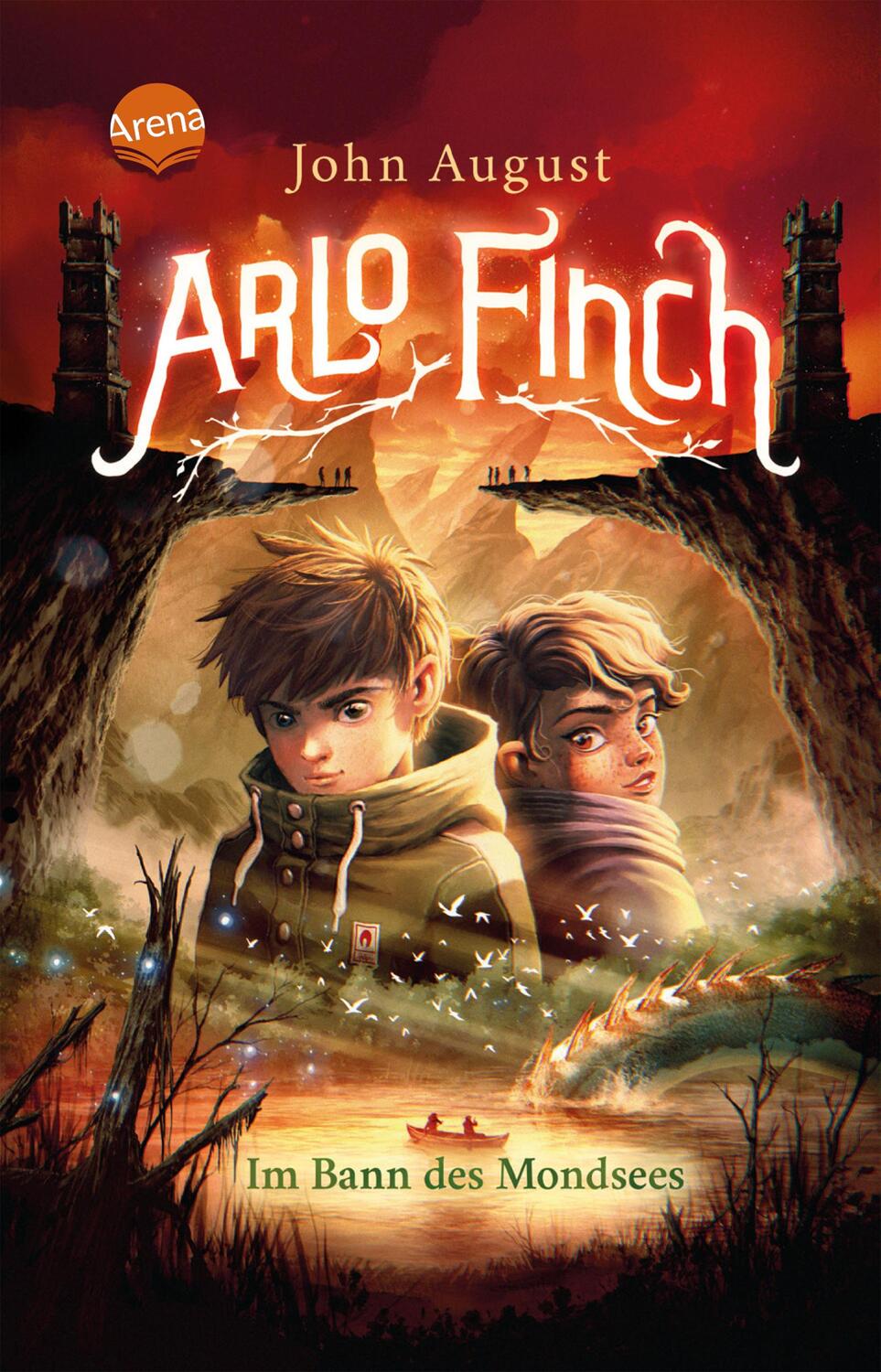 Cover: 9783401512310 | Arlo Finch (2). Im Bann des Mondsees | John August | Taschenbuch