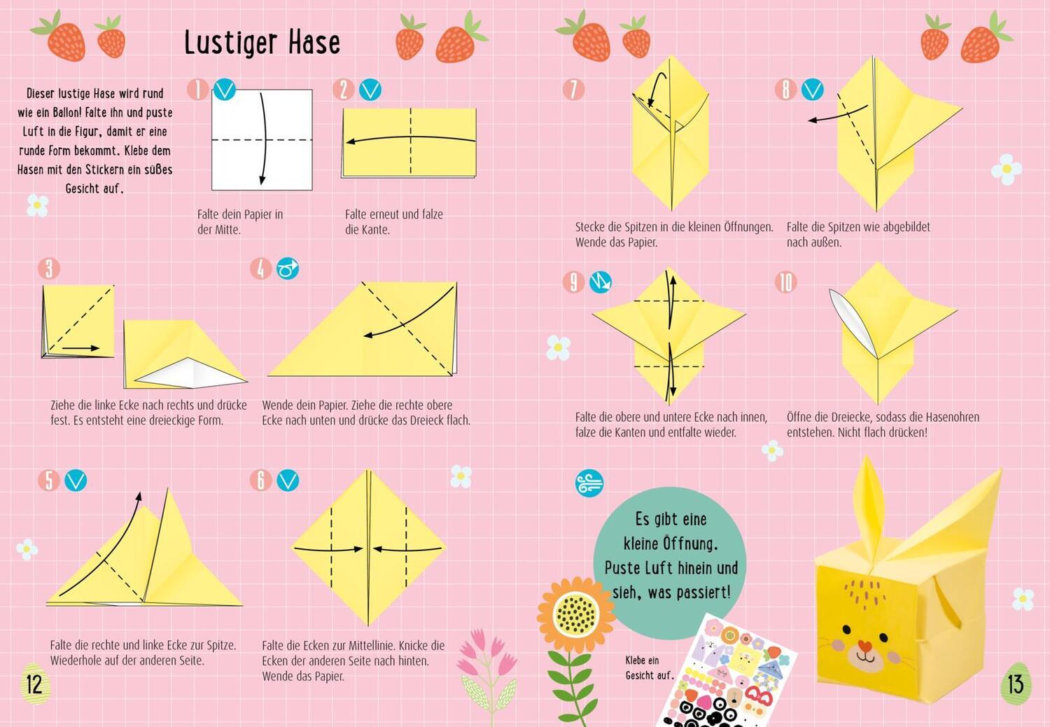 Bild: 9783551191861 | Bastelset für Kinder: Kreatives Bastelset: Oster-Origami | Poitier